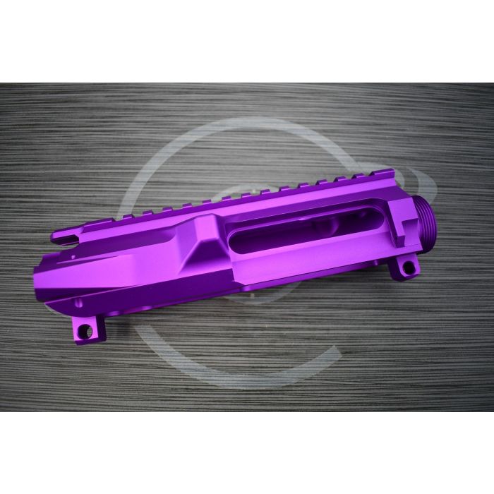 AR15 BLOOD MOON PURPLE ANODIZE STRIPPED BILLET UPPER RECEIVER