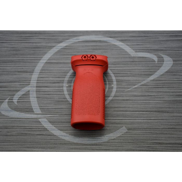 AR15 FIREHOUSE RED CERAKOTE RAIL MOUNT VERTICAL FRONT GRIP