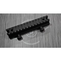 ar15 Black anodize 1 inch rail mount riser