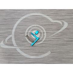 AR15 TEAL ANODIZED COMPLETE MAGAZINE ASSEMBLY ( MAG RELEASE )