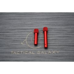 AR-10 RED ANODIZED EXTENDED TAKEDOWN PINS LR308