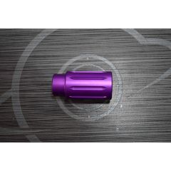 AR15 BLOOD MOON PURPLE ANODIZE FLASH CAN BLAST FORWARD muzzle break