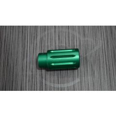 AR15 EMERALD GREEN ANODIZE FLASH CAN BLAST FORWARD muzzle break
