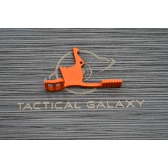 AR-15 HUNTER ORANGE CERAKOTE AMBI LATCH only for CHARGING HANDLE