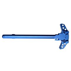 AR-15 NOCTURNAL BLUE ANODIZE Ambidextrous Charging Handle ( hole punched handle )