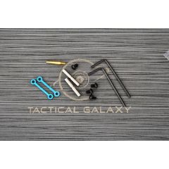 AR15 / AR10 TEAL ANODIZED Anti Walk Hammer Trigger Pins