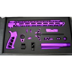 AR15 Blood Moon Purple Anodized Timber Creek Complete Enforcer Kit