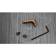 AR15 BURNT BRONZE CERAKOTE MLOK HAND STOP GEN 2