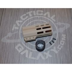 PICK YOUR COLOR Cerakote CERAKOTE 4" CLAMP ON MLOK HANDGUARD ( AR15 RAIL )