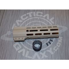 PICK YOUR COLOR CERAKOTE CERAKOTE 7" CLAMP ON MLOK HANDGUARD ( AR15 RAIL )