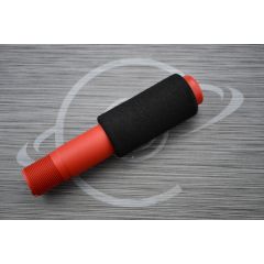 AR15 FIREHOUSE RED CERAKOTE PISTOL LENGTH BUFFER TUBE