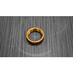 AR15 GOLD ANODIZE CASTLE NUT ONLY FOR BUFFER TUBE