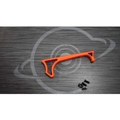 AR15 HUNTER ORANGE CERAKOTE ALUMINUM Curved Fore Grip M-lok