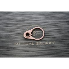 AR15 ROSE GOLD CERAKOTE END PLATE WITH QD SWIVEL SOCKET