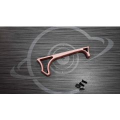 AR15 ROSE GOLD CERAKOTE ALUMINUM Curved Fore Grip M-lok