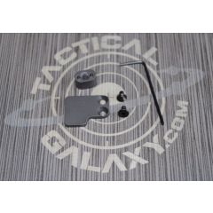 AR15 SNIPER GREY CERAKOTE 2PC EXTENDED MAGAZINE RELEASE BUTTON