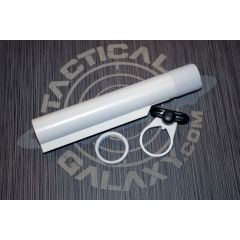 AR15 WHITE CERAKOTE 3 PC REAR KIT