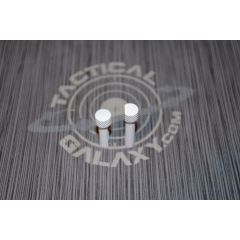 AR15 WHITE CERAKOTE EXTENDED TAKEDOWN PINS