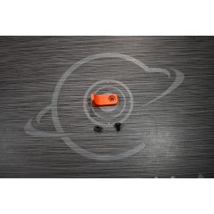 AR15 HUNTER ORANGE CERAKOTE MLOK HAND STOP GEN 2