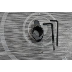 ar15 BLACK ADJUSTABLE  STEEL .750 low pro ribbed gas block 