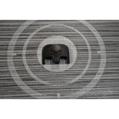FITS GLOCK BLACK ALUMINUM 3d embossed SLIDE END PLATE  - PUNISHER