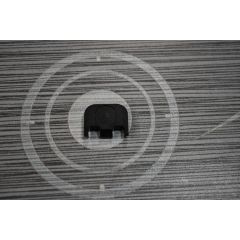 FITS GLOCK BLACK ALUMINUM 3d embossed SLIDE END PLATE  - PUNISHER
