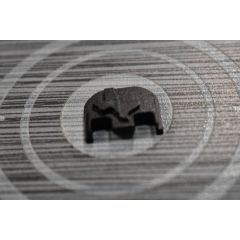 FITS GLOCK BLACK ALUMINUM 3d embossed SLIDE END PLATE  - Texas