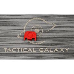FITS GLOCK RED ALUMINUM SLIDE END PLATE  ( blank )
