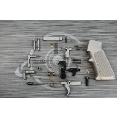 SAVAGE STAINLESS Cerakote OEM complete mil-spec lower part kit with pistol grip ( LPK )